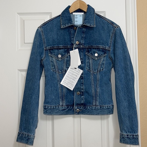 Helmut Lang Femme Trucker Denim Jacket - Picture 3 of 10